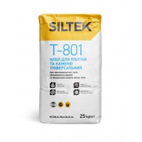 Siltek T-801 Клей для плитки та каменю універсальний (25 кг)